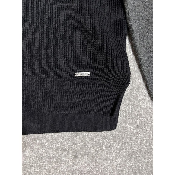 L-RL LAUREN ACTIVE Ralph Lauren Waffle Knit Long Sleeve Sweater Womens Size XL - Picture 3 of 6